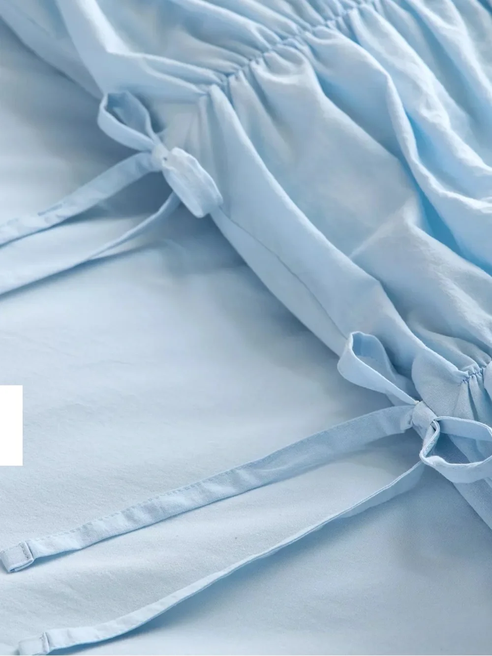 Melody Ruched Core Duvet Cover- Full/Queens